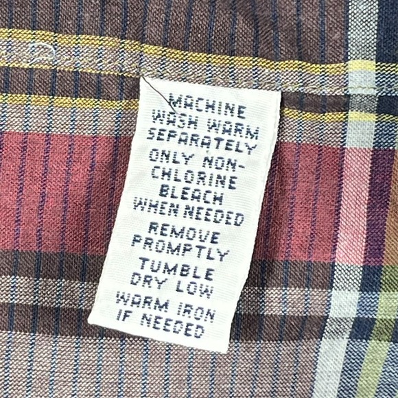 Ralph Lauren Classic Fit Button Down Short Sleeve Shirt Men's XL Plaid Preppy - Picture 10 of 11